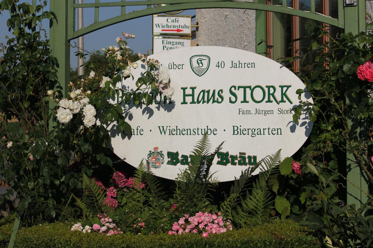 Hotel Pension Haus Stork Holzhausen  Exteriér fotografie